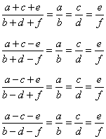 Resultado de imagem para resumo propriedades proporção