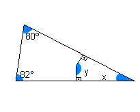 Questões de Concurso de Matemática sobre Ângulos com Gabarito